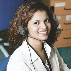 Staff member at Wipro call centre
